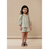 Amelie Liberty Tana Lawn Blouse, Poppy Forest Pink - Blouses - 3