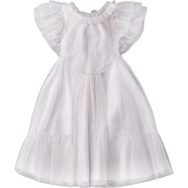 Antoinette Dress, Bright White - Nellystella Dresses | Maisonette