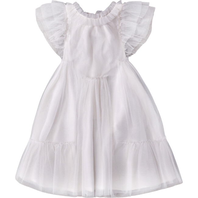 Antoinette Dress, Bright White