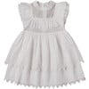 Rosa Dress, Bright White - Dresses - 1 - thumbnail