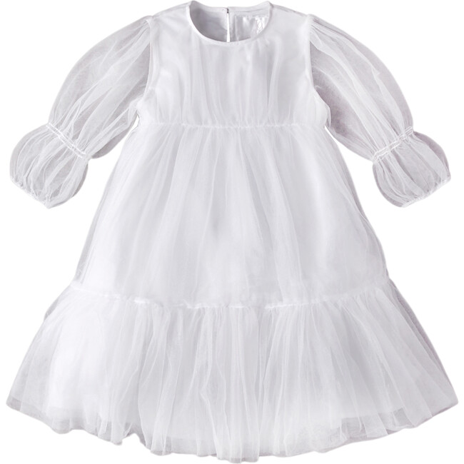 Alice Dress, Bright White