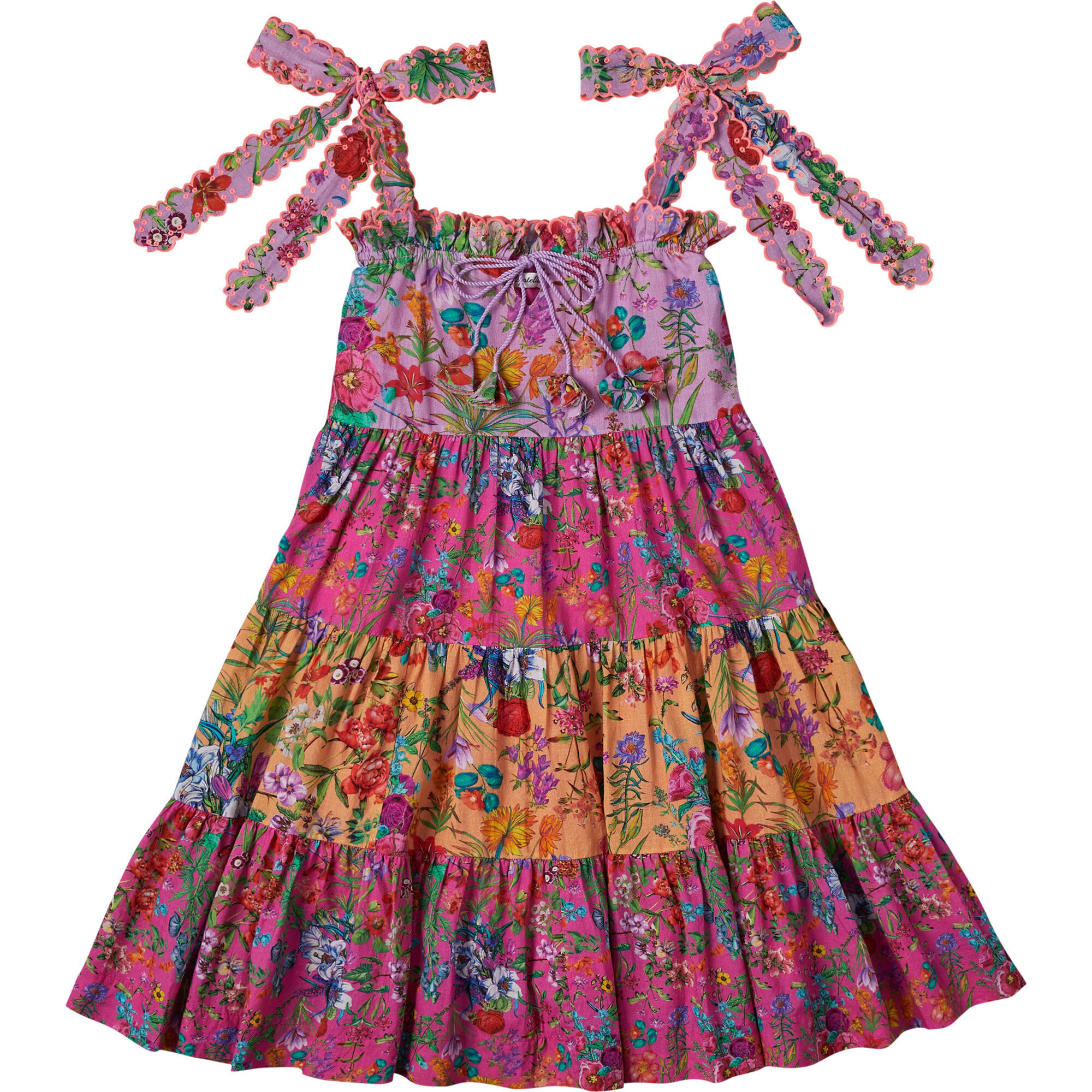 Adele Dress, Garden Floral Mix - Dresses - 1