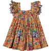 Chloe Dress, Garden Floral Peach Soda - Dresses - 4