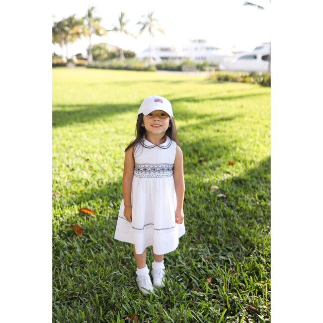 USA Bow Baseball Hat, Winnie White - Hats - 4