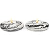 Platz Swirl Tealight, Ebony - Menorahs & Candles - 1 - thumbnail