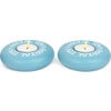 Platz Candy Tealight, Aquamarine Mazaltov - Menorahs & Candles - 1 - thumbnail