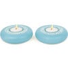 Platz Candy Tealight, Aquamarine Motif - Menorahs & Candles - 1 - thumbnail