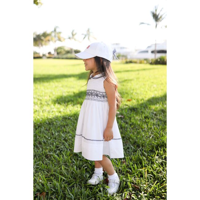 USA Bow Baseball Hat, Winnie White - Hats - 6