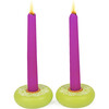 Platz Candy Candlestick, Magen David Citron - Menorahs & Candles - 1 - thumbnail