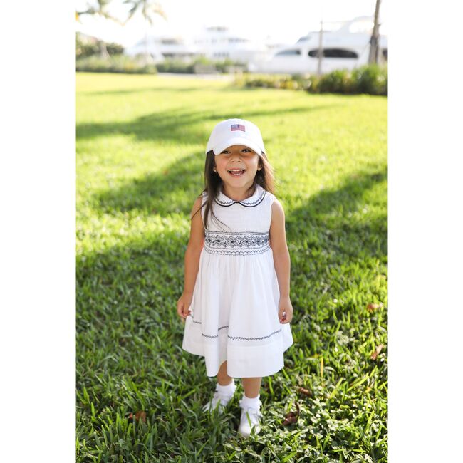 USA Bow Baseball Hat, Winnie White - Hats - 7