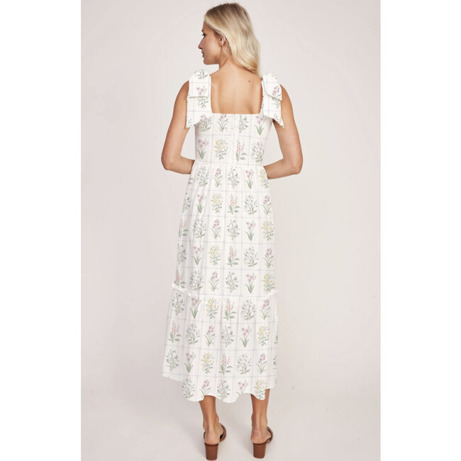 The Women's Elizabeth Dress, Tuscan Garden Floral - Dresses - 3
