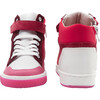 High-Top Tennis Shoes, Pink - Sneakers - 3 - thumbnail