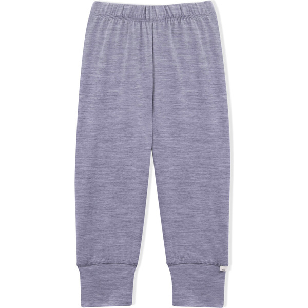 Lounge Pants, Grey Merino Wool - Knot Pants | Maisonette