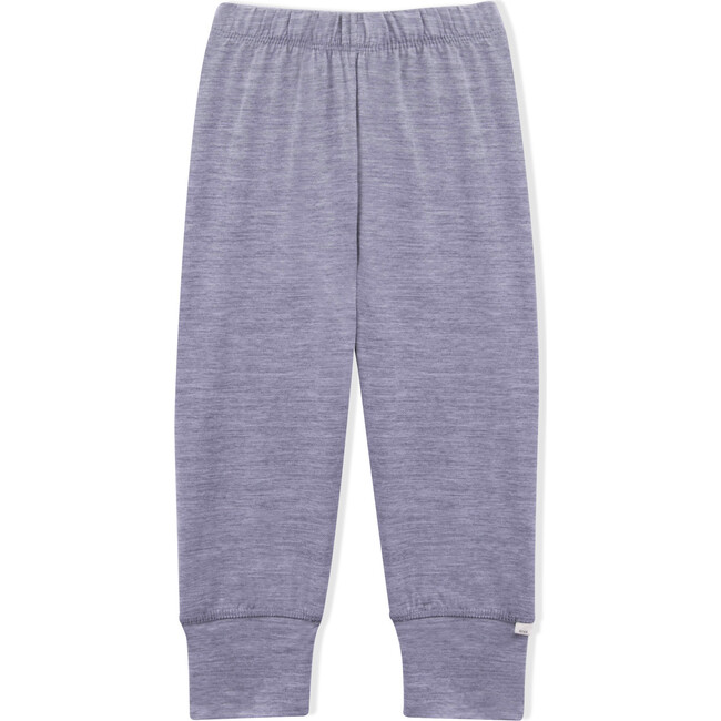 Lounge Pants, Grey Merino Wool - Knot Pants | Maisonette