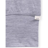 Lounge Pants, Grey Merino Wool - Sweatpants - 2