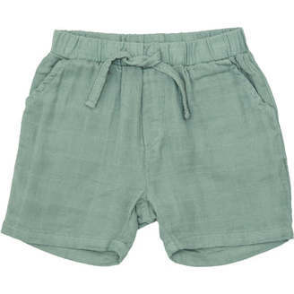 Solid Muslin Fern Shorts - Shorts - 1