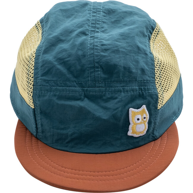 Yuma Summer Cap With Buckle Strap, Green - Hats - 1
