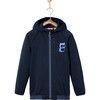 Spie Bike Zip-Up Hoodie, True Navy - Sweatshirts - 1 - thumbnail