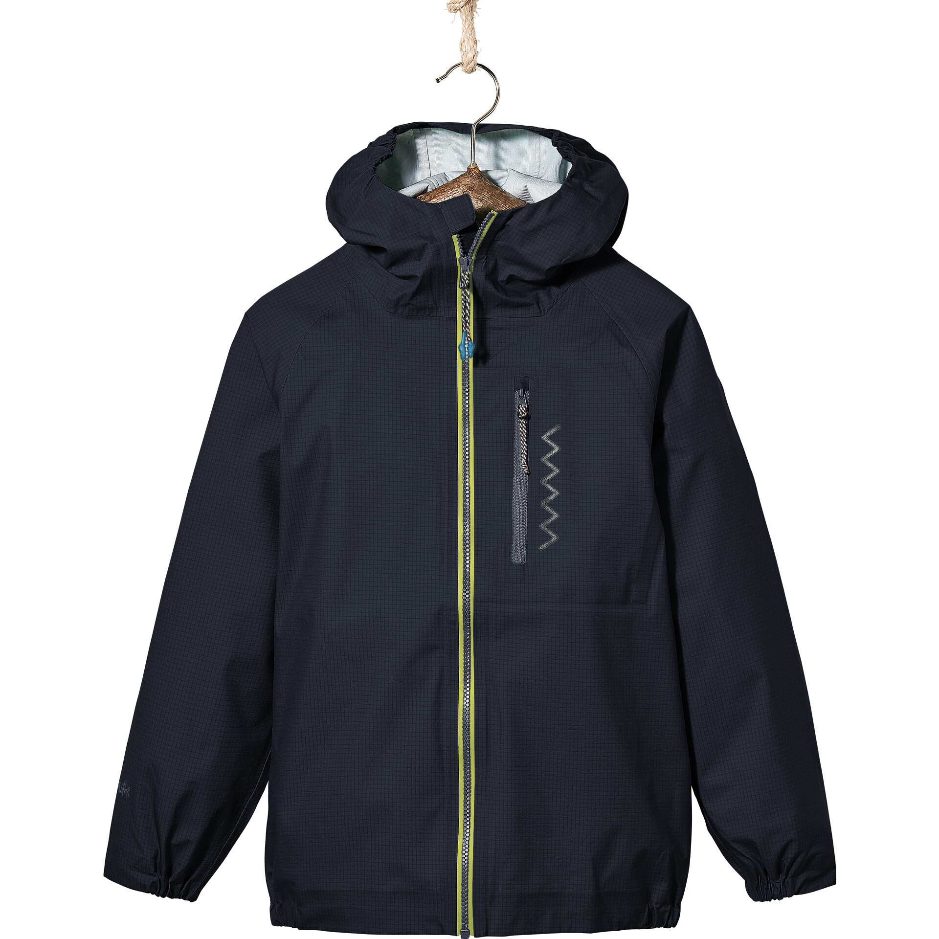 One Ultralight Zip-Up Rain Jacket, True Navy - Raincoats - 1