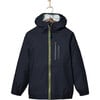 One Ultralight Zip-Up Rain Jacket, True Navy - Raincoats - 1 - thumbnail