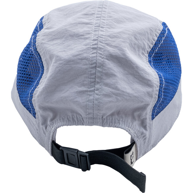 Yuma Summer Cap With Buckle Strap, Grey - Hats - 2