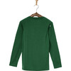 Tim Merino Pocket Longsleeve 'Birdday Party', Mountain Green And True Navy - Shirts - 2