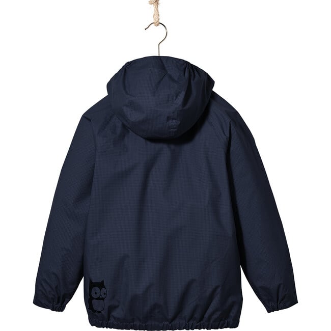 One Ultralight Zip-Up Rain Jacket, True Navy - Raincoats - 2