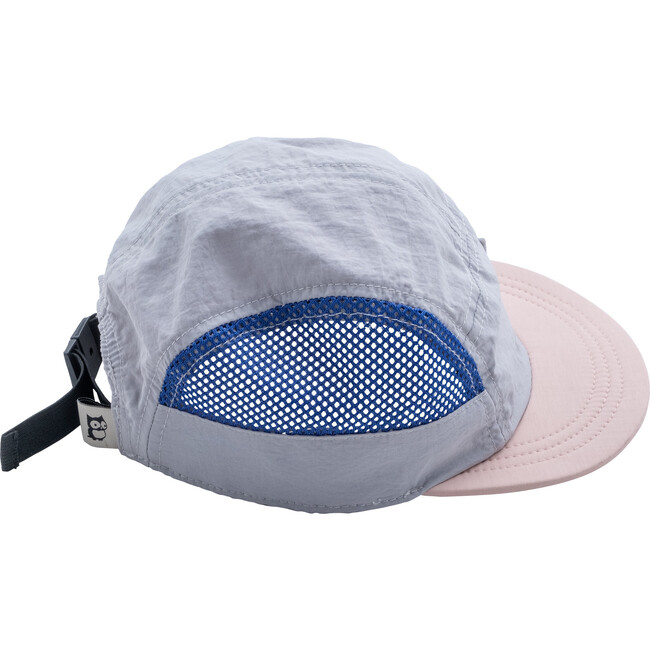 Yuma Summer Cap With Buckle Strap, Grey - Hats - 3
