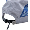 Yuma Summer Cap With Buckle Strap, Grey - Hats - 4