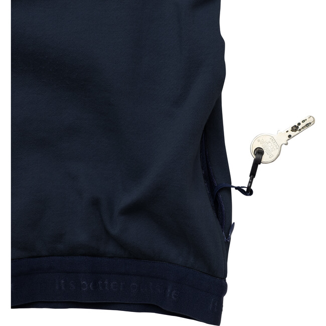 Spie Bike Zip-Up Hoodie, True Navy - Sweatshirts - 4