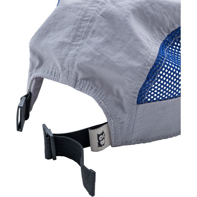 Yuma Summer Cap With Buckle Strap, Grey - Hats - 5