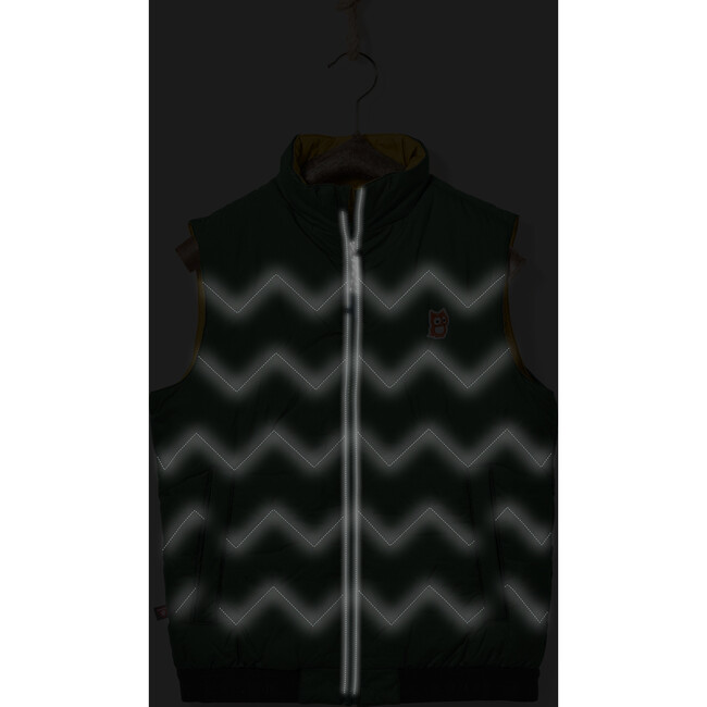 Icon Reversible Primaloft Vest, Grey - Vests - 10