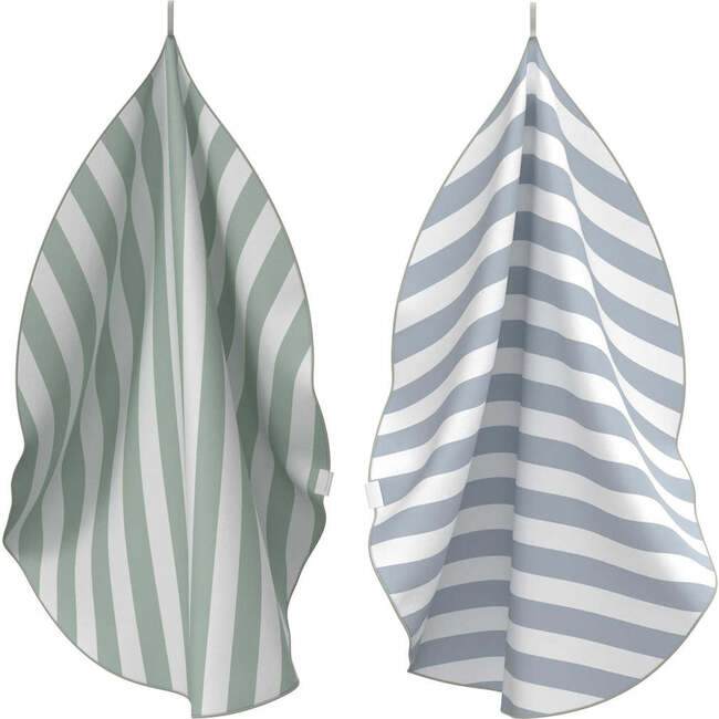 Bucket and Sand Free Towel Set, Sage - Water Toys - 4