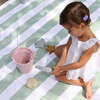 Bucket and Sand Free Towel Set, Sage - Water Toys - 6