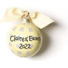 Welcome Sweet Baby Gingham Glass Ornament - Ornaments - 5