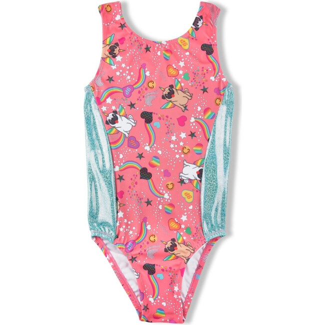 Pugicorn Marine Leo - Girl Power Sport Leotard | Maisonette