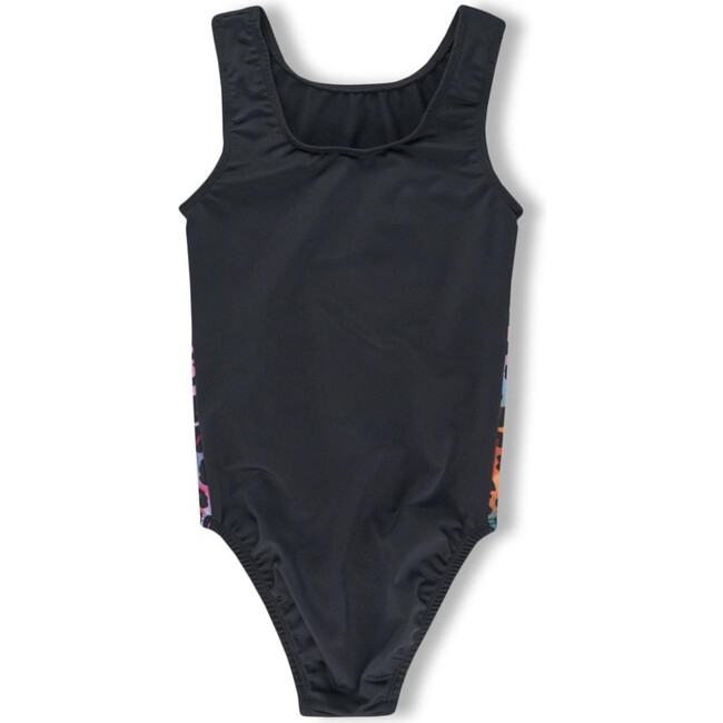 Rainbow Leopard Leo, Black - Leotard - 2
