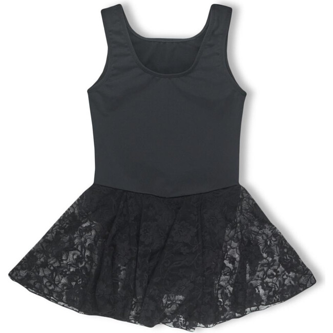 Skirted Leo, Black - Leotard - 2