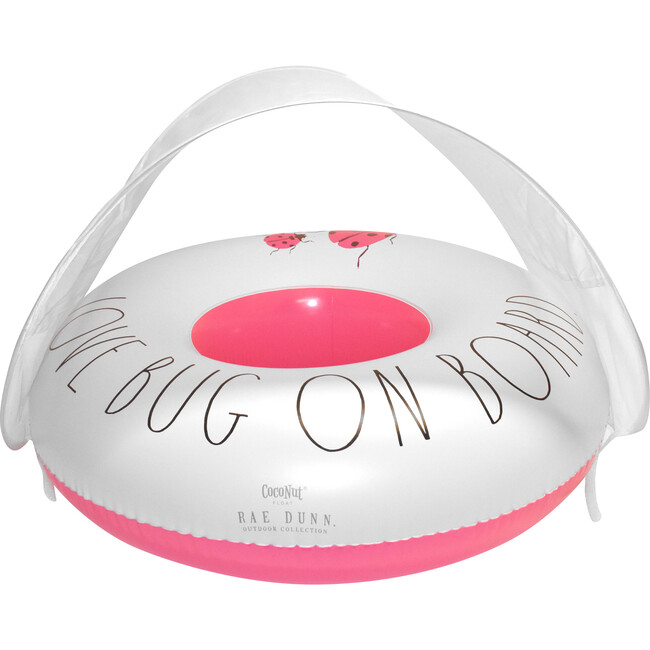 Toddler Float with Canopy, Love Bug On Board - Pool Floats - 2