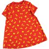 Pasta Lounge Dress, Red - Dresses - 1 - thumbnail