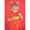 Pasta Lounge Dress, Red - Dresses - 3