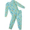 Beach Day Pajama Set, Blue - Pajamas - 1 - thumbnail