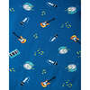 With The Band Pajama Set, Blue - Pajamas - 2