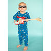 With The Band Pajama Set, Blue - Pajamas - 3