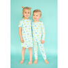 Beach Day Lounge Dress, Blue - Dresses - 5