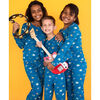 With The Band Pajama Set, Blue - Pajamas - 4