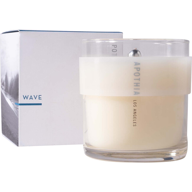 Wave Candle, Fresh White Grapefruit and Seagrass