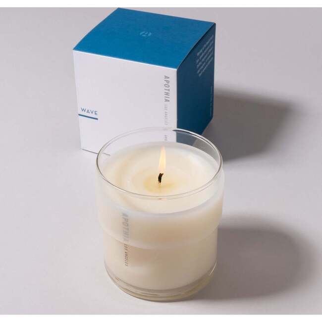 Wave Candle, Fresh White Grapefruit and Seagrass - Candles - 2