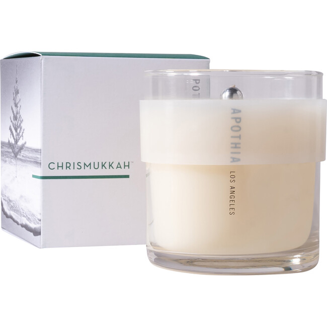 Chrismukkah Candle, Fresh Pine and Salty Ocean Air