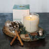 Chrismukkah Candle, Fresh Pine and Salty Ocean Air - Candles - 2